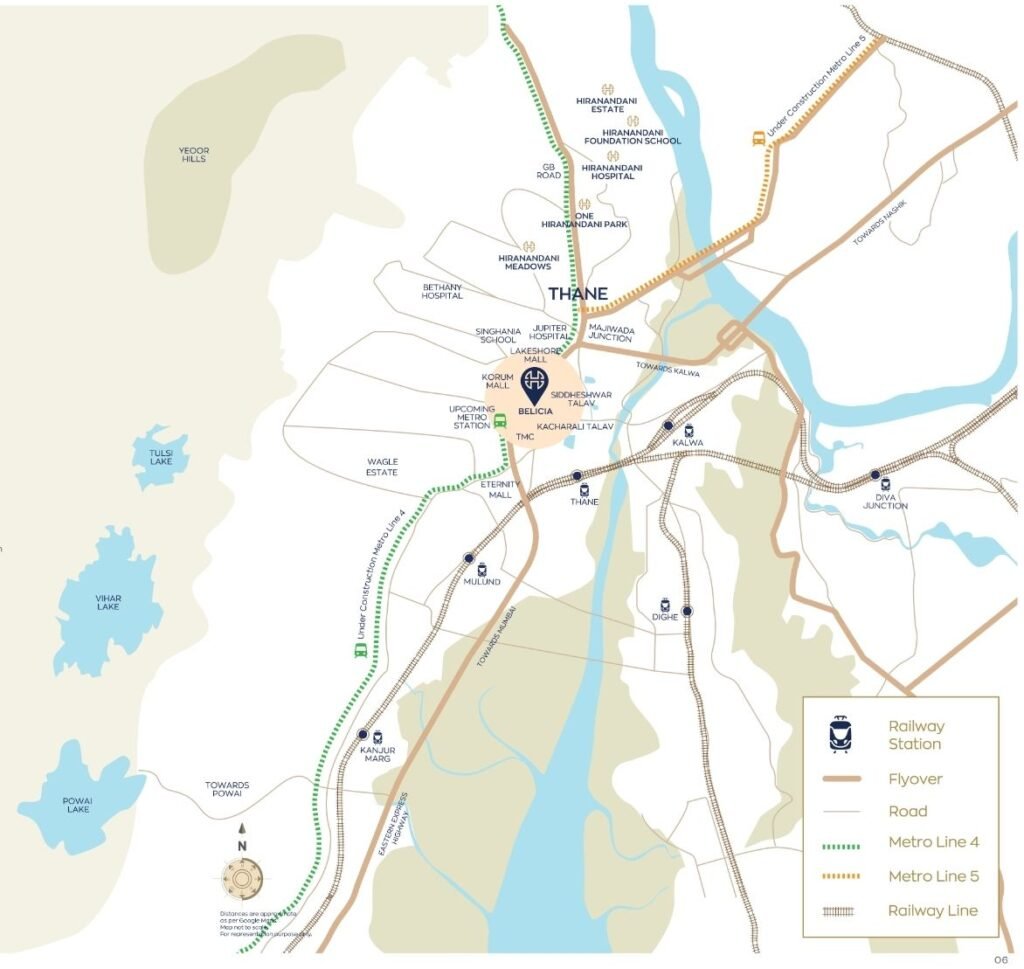 Preview Test location map